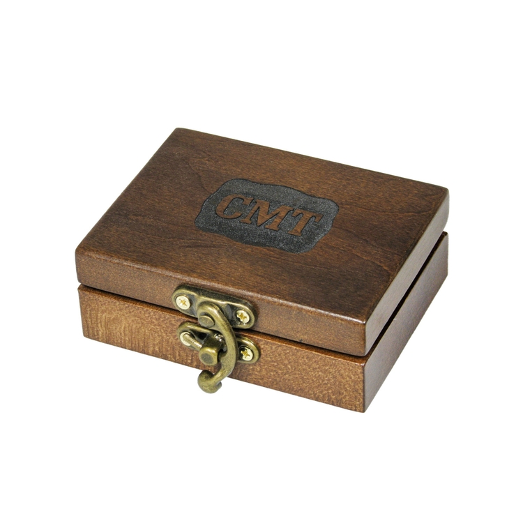 Small Medallion Box with Latch, 4 x 3 x 1.435" 10