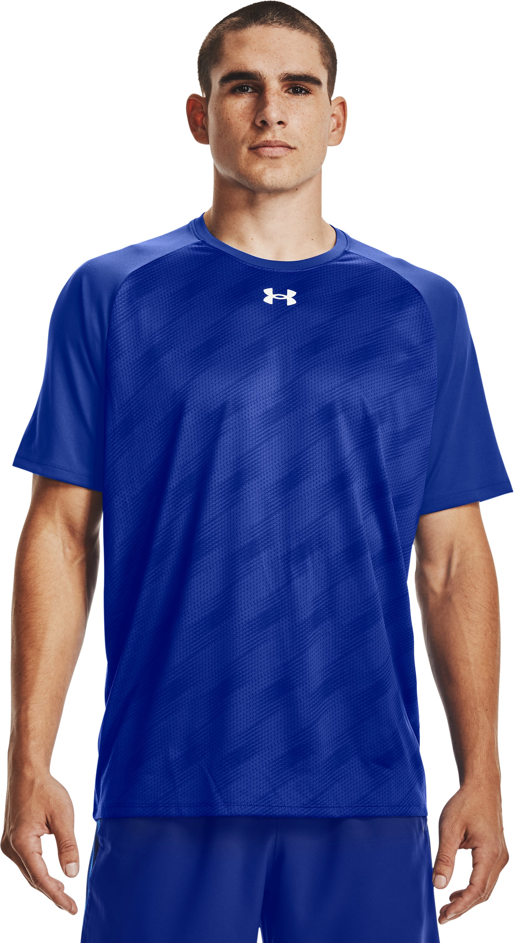 Men's UA Locker Jacquard Short Sleeve 7