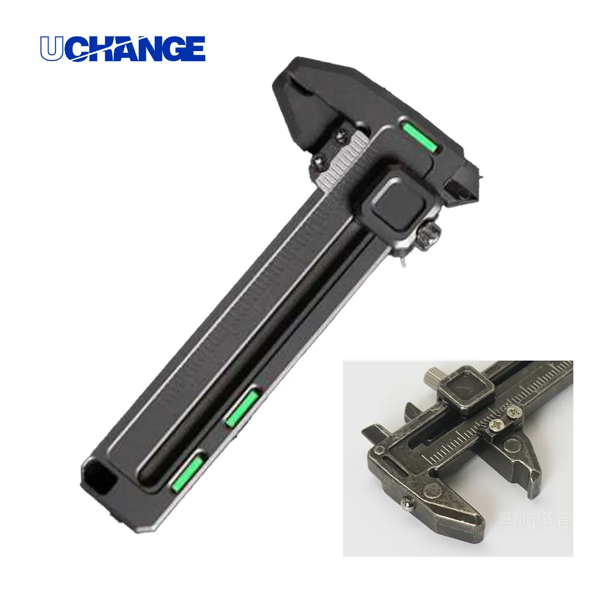 Pocket EDC Mini Caliper Multi-Tool Keychain 5