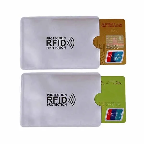 RFID Blocking Sleeves Protect your Cards Electronic Theft 4