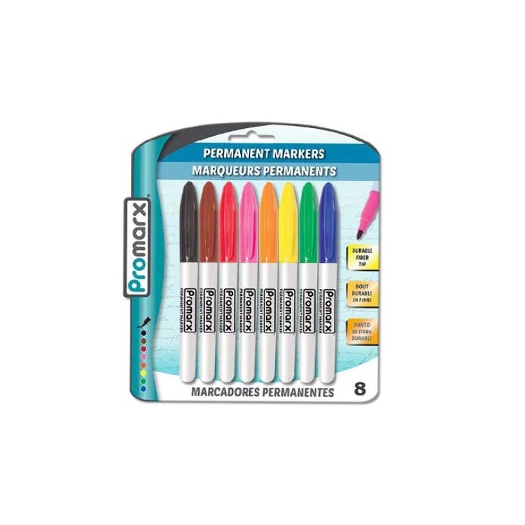 Permanent Markers - Assorted 8 Pack 2
