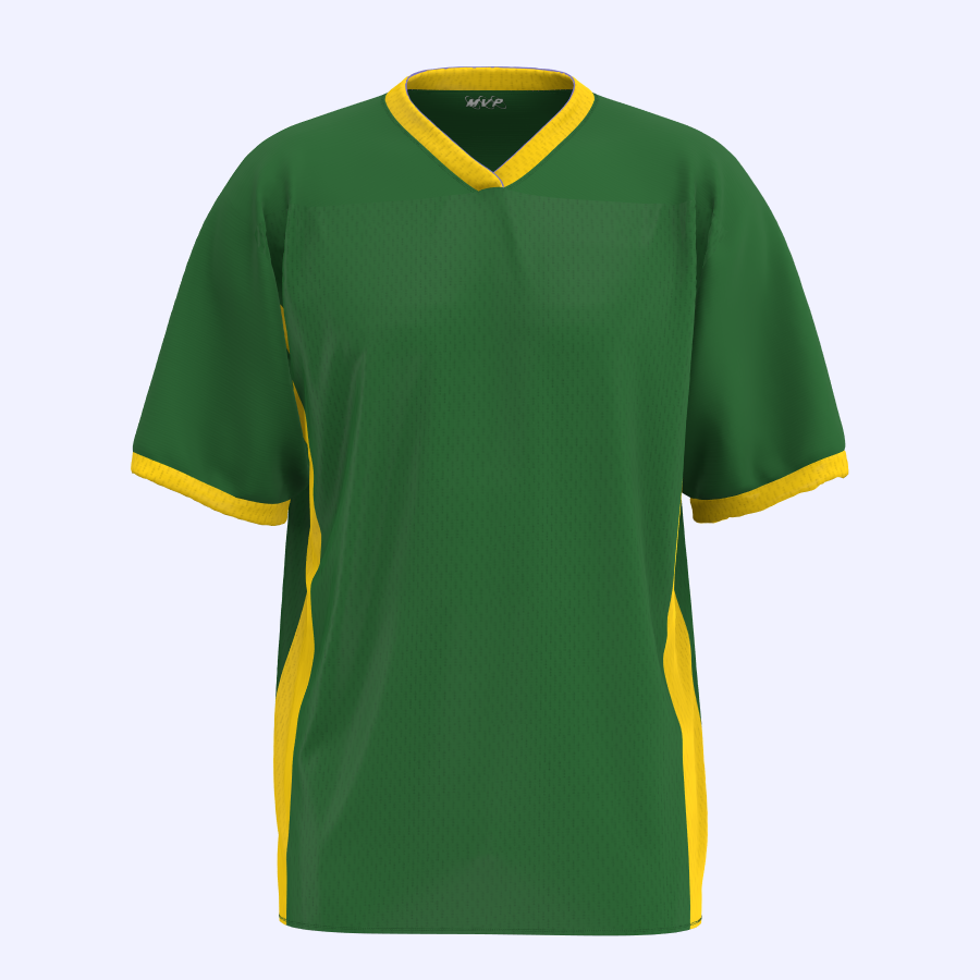 Fan Football jersey with contrast inserts 2