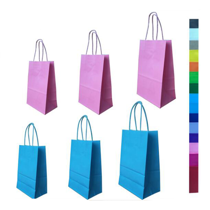 Color Kraft Paper Bag 2