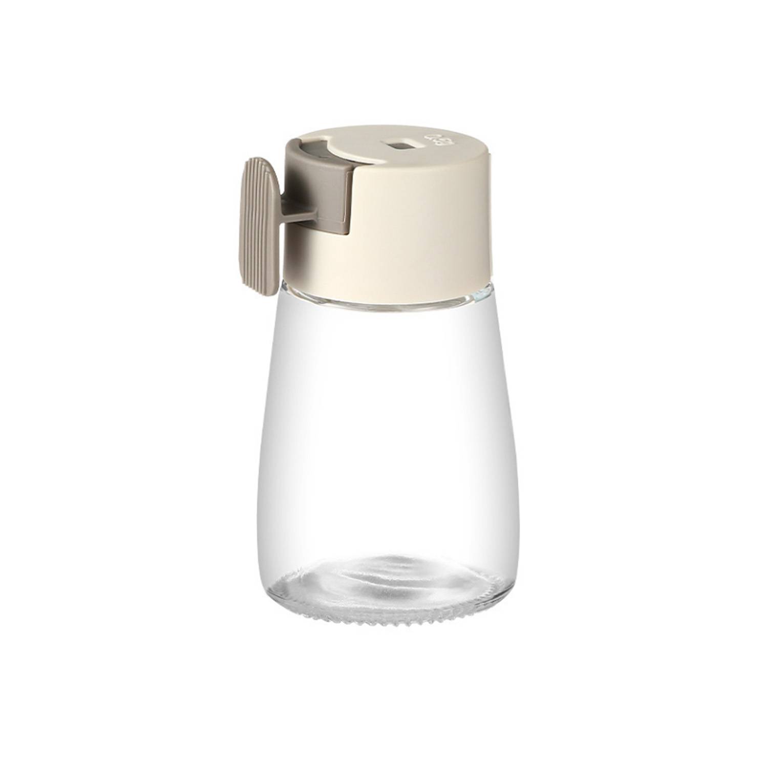 6oz Press-Type Glass Salt Shaker Precise Seasoning Dispenser 5