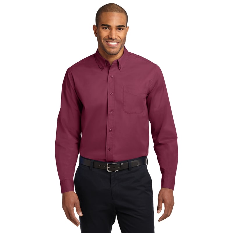 Port Authority Tall Long Sleeve Easy Care Shirt. 2