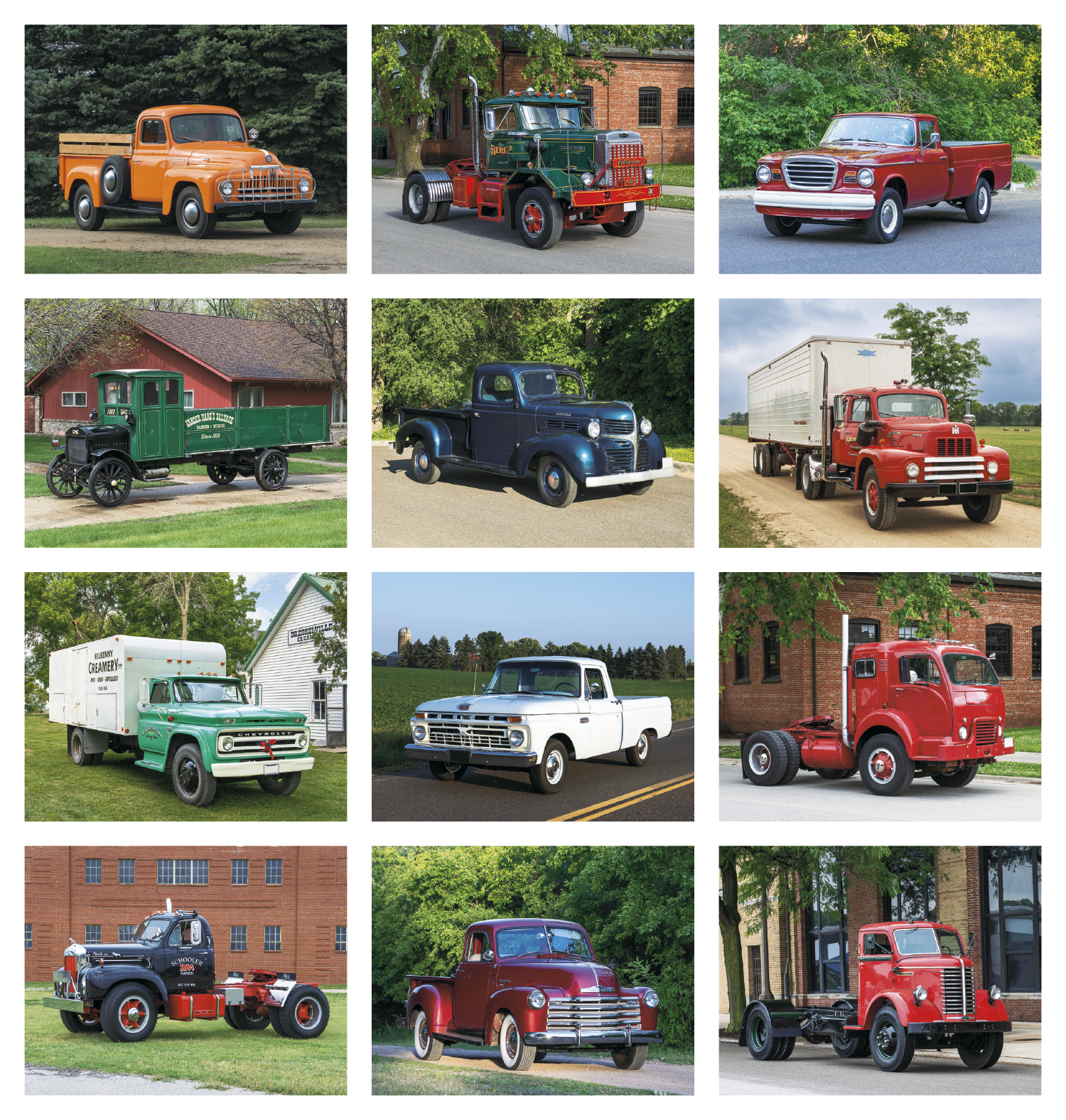 Good Value™ Treasured Trucks - Spiral Calendar 65