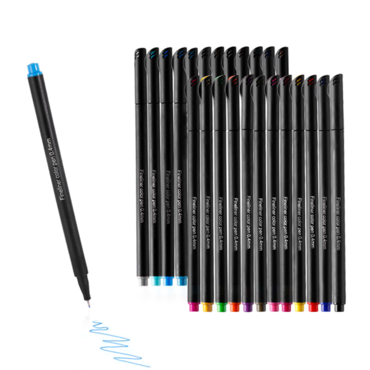 24 color fine line waterborne pencil, painting set 9
