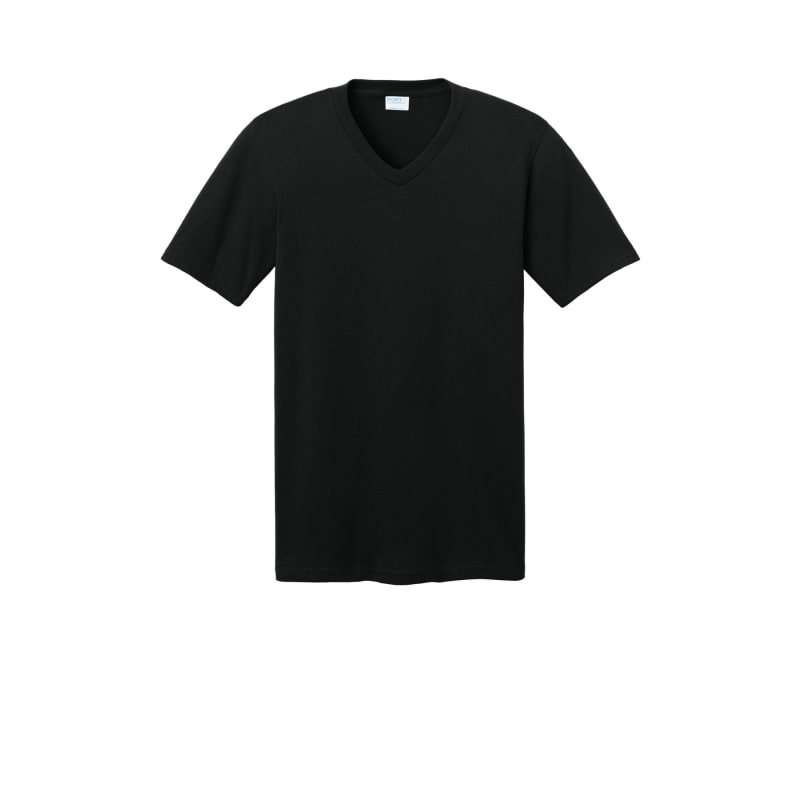 Port & Company Core Cotton V-Neck Tee. 82