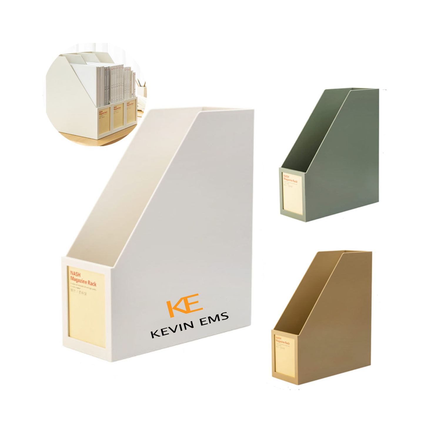 Multipurpose Creative Classified Document Sorting Bookshelf 1