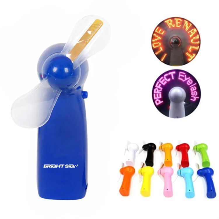 LED-Programmable Message Hand-Held Fan 2