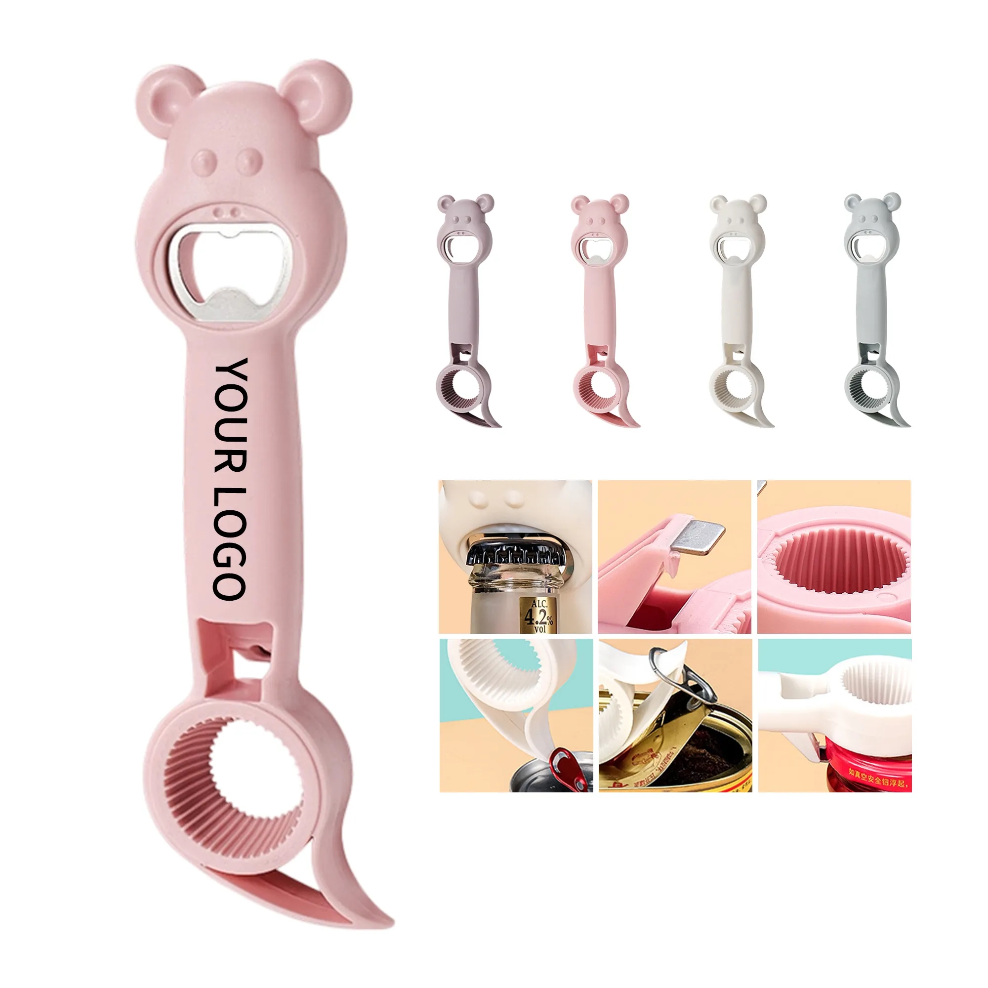 4 In 1 Multifunctional Bottle Opener 4