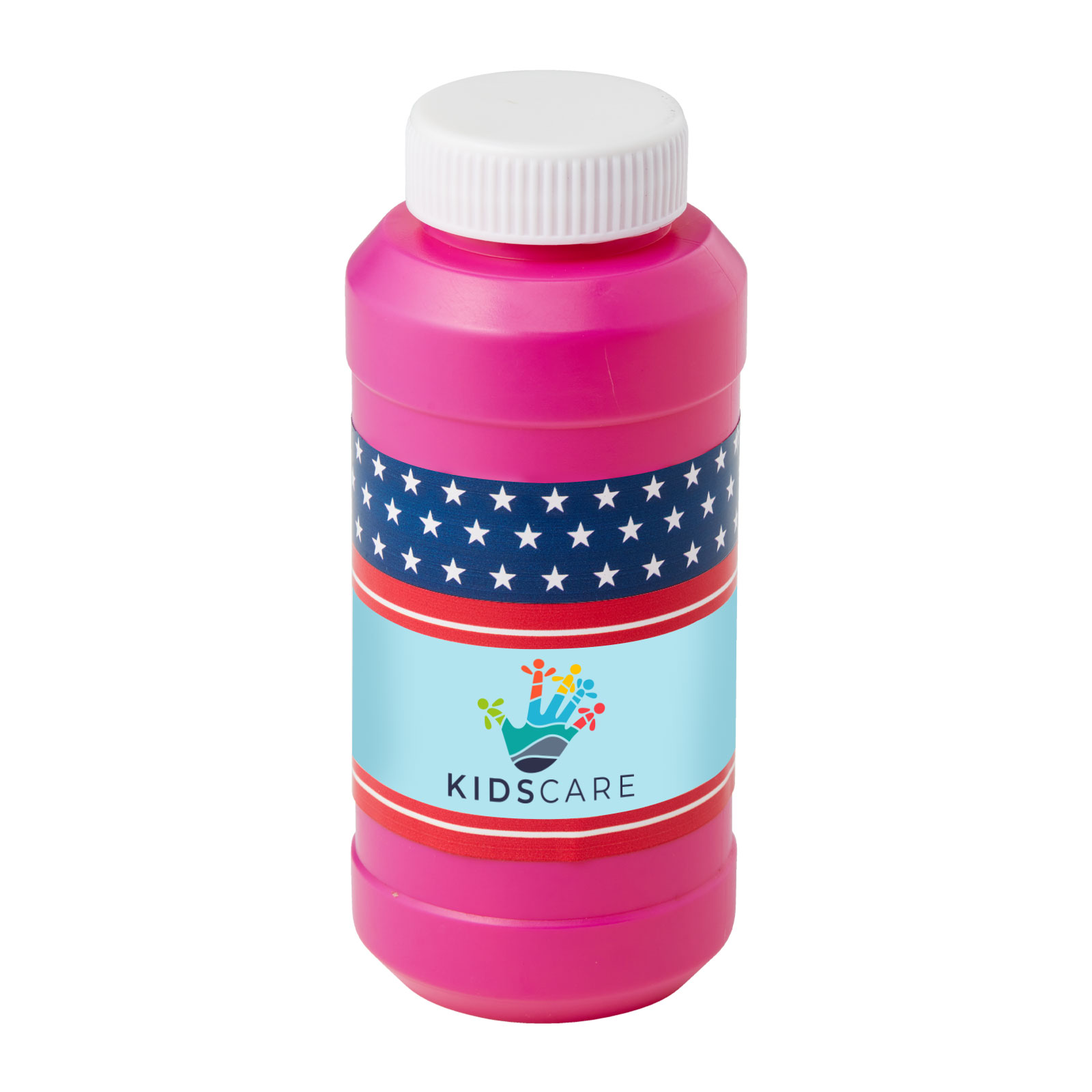 8 oz. Patriotic Bubbles with Full-Color Digital Label 6