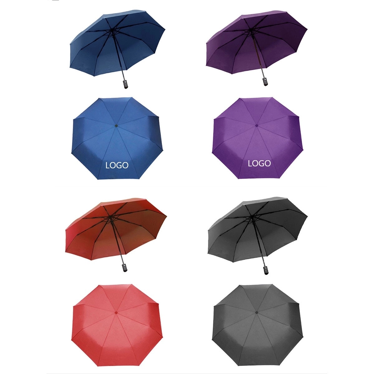 47" Auto Open Folding Umbrella