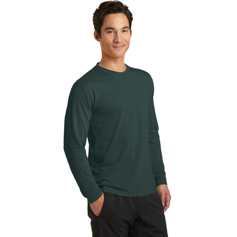 Port & Company Long Sleeve Performance Blend Tee. 59