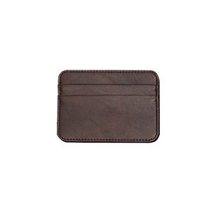 RFID Blocking 2 Sides PU Leather Card Holder Wallet 3