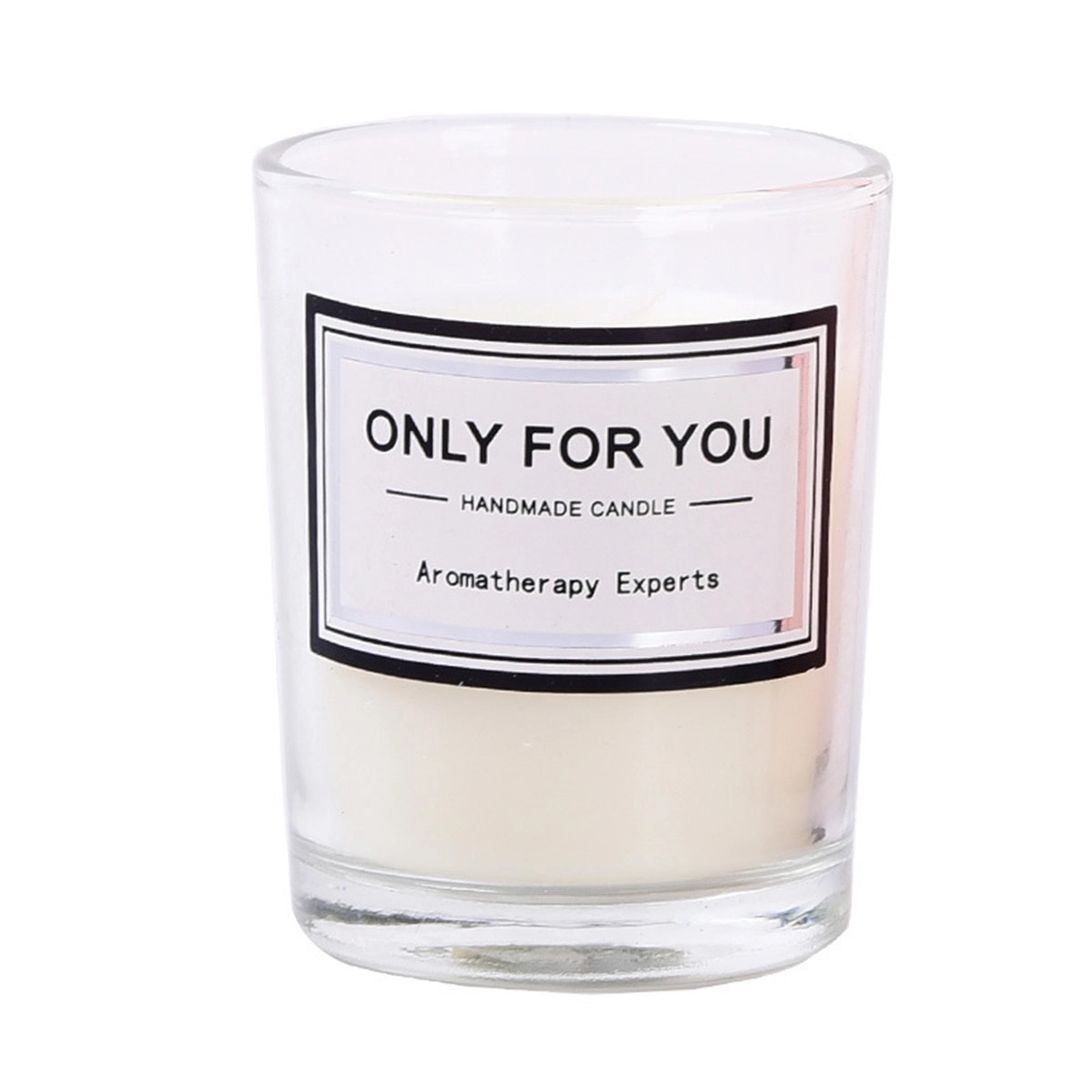 Natural Soy Wax Candle In Glass Jar 1