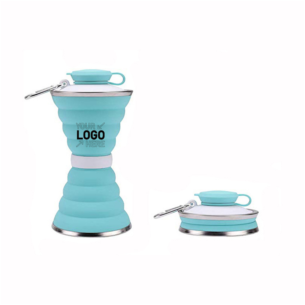 Collapsible portable water bottle 10