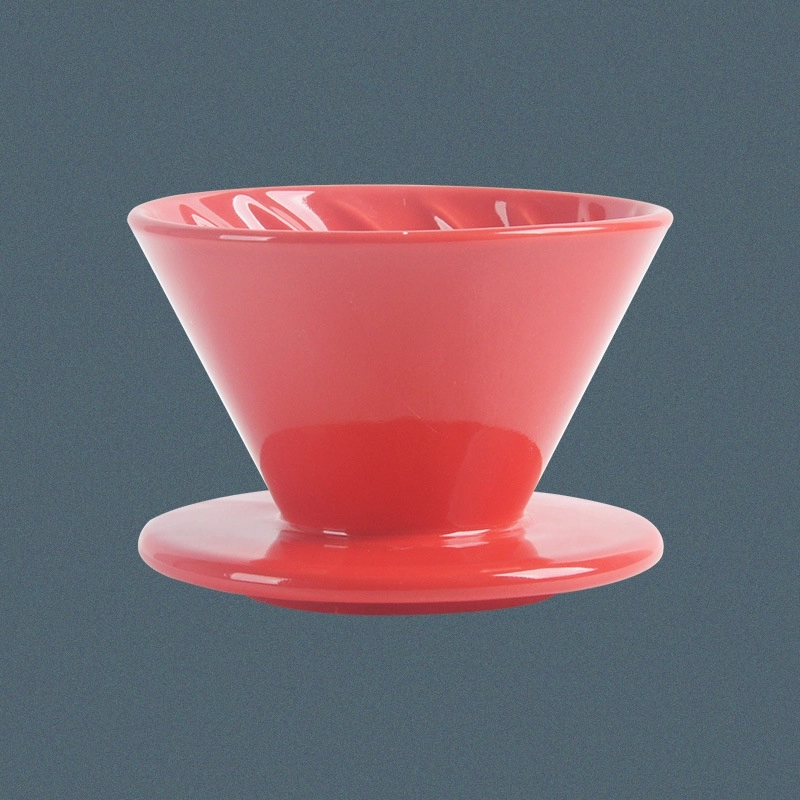 Custom Ceramic Over Coffee Brewing Filter Cone 11