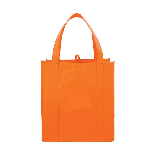 Non-Woven Shopper Tote with Plastic Insert -15x13x10 3