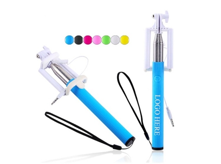 Selfie Stick with Wired Shutter Button 2