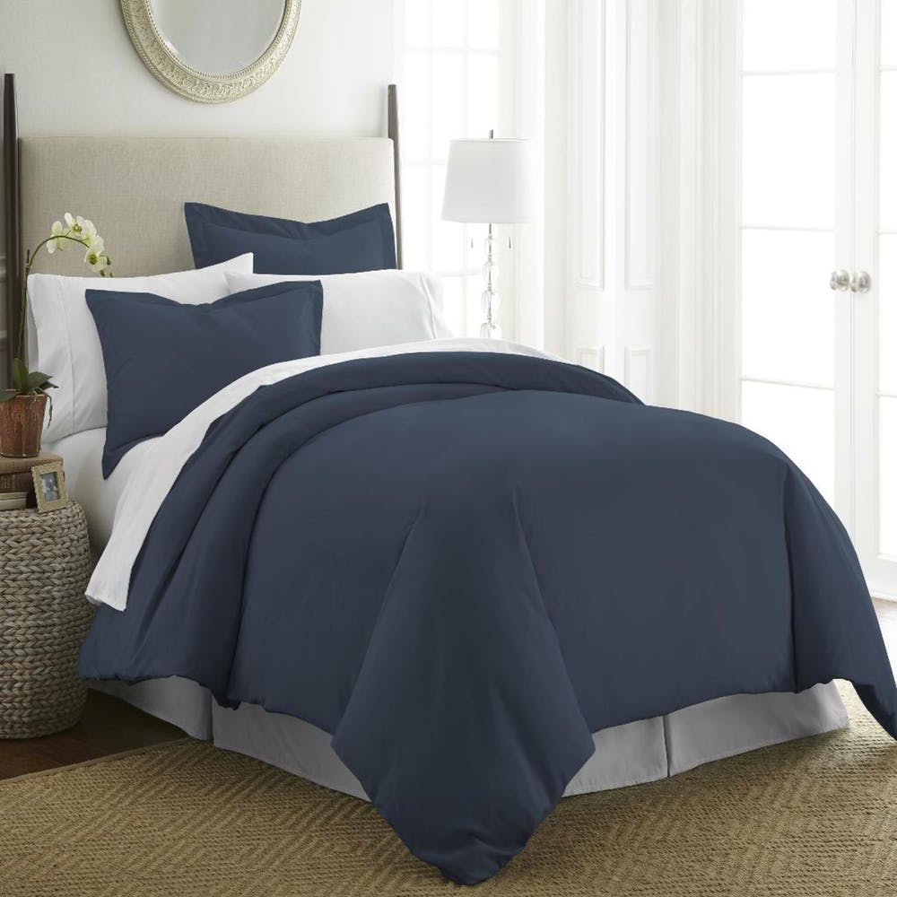 Duvet Cover Sets - Navy Twin XL 2 Piece 2
