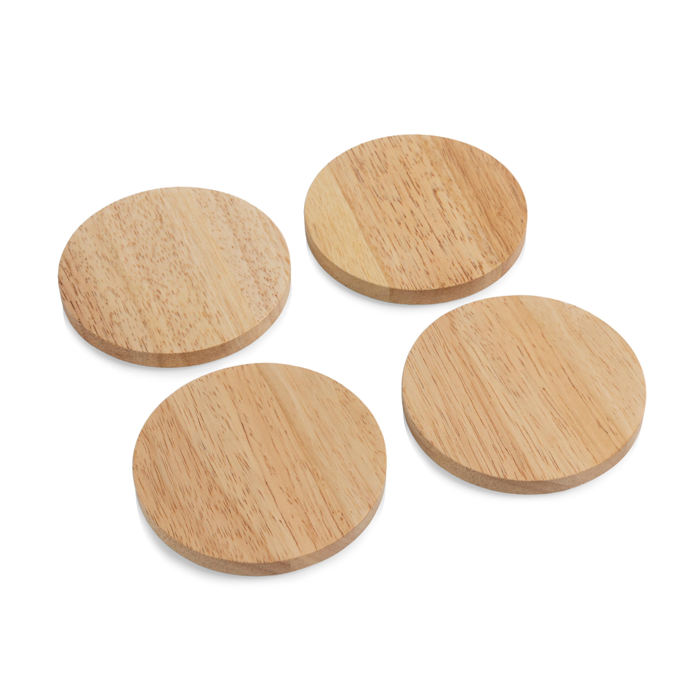 Coasters with Bottle Openers Set of 4 2