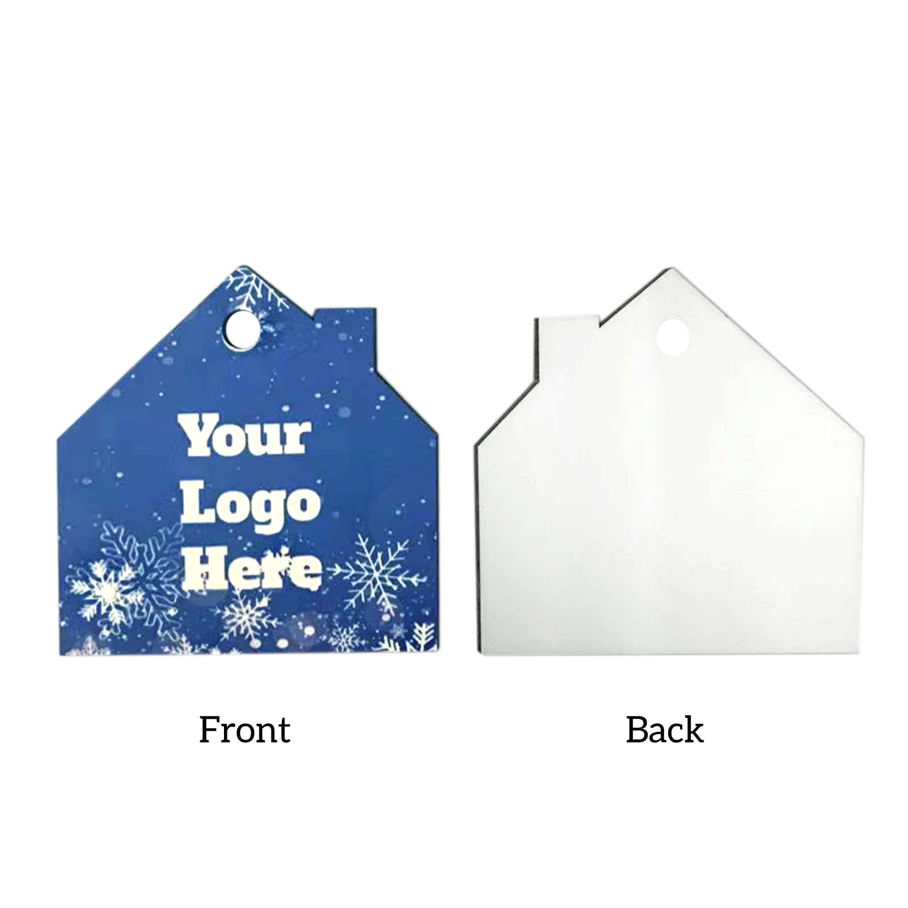 3" Full Color Christmas Ornament - House 11