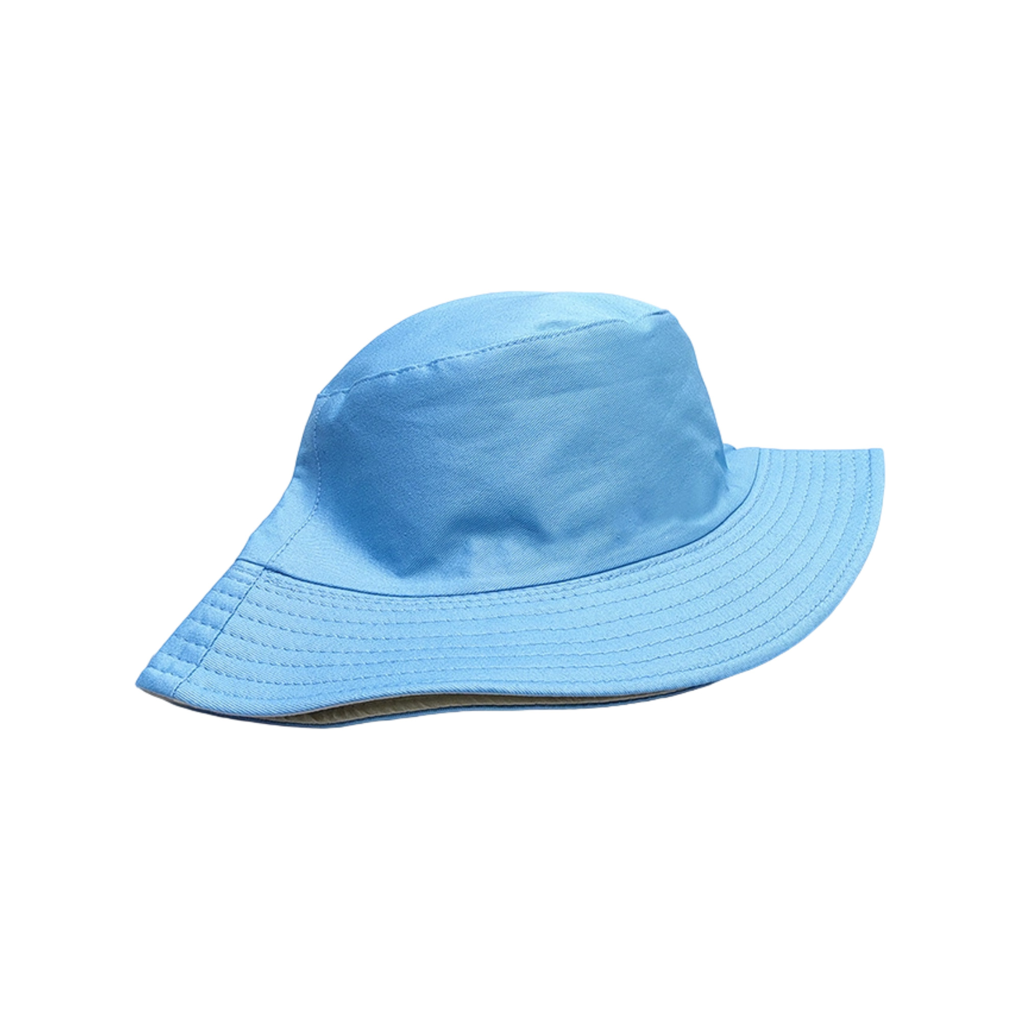 Cotton Bucket Sun Hat Embroidered Front Panel 10