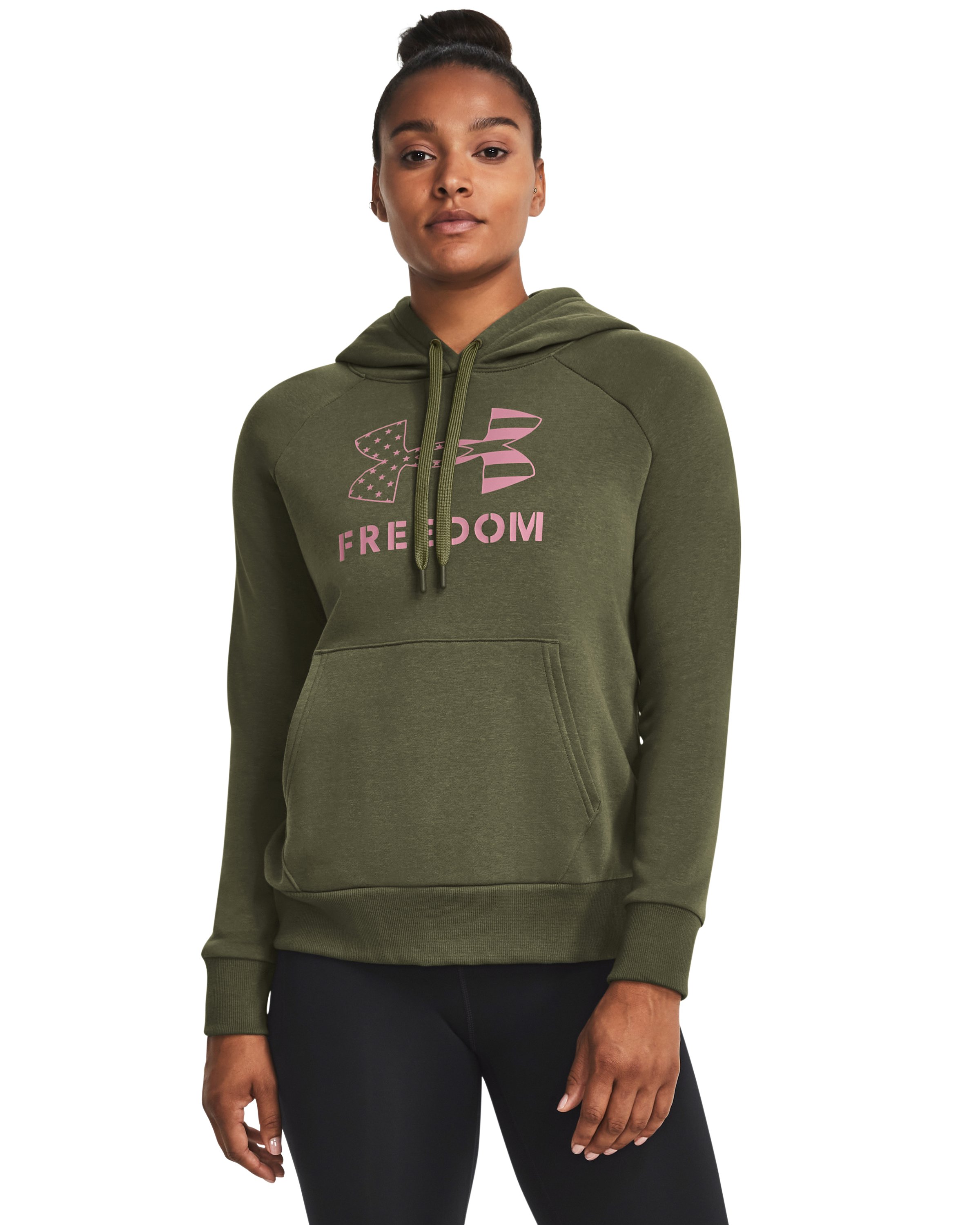 Women's UA Freedom Rival Fleece Logo Hoodie 2