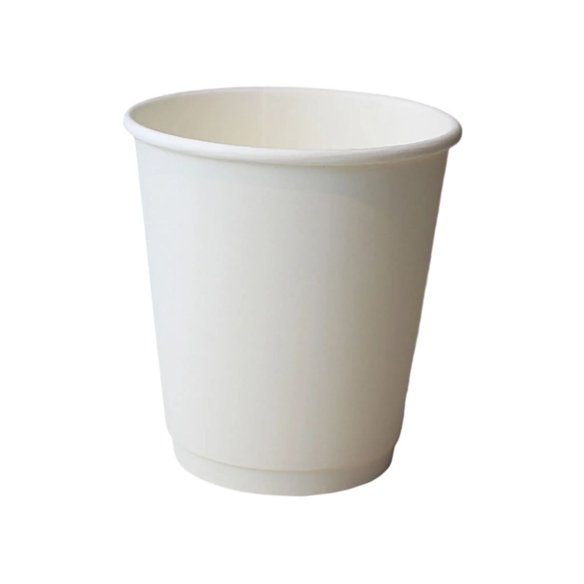 12oz Paper Coffee Cup with Rolled Rim and Custom Logo Imprint 3