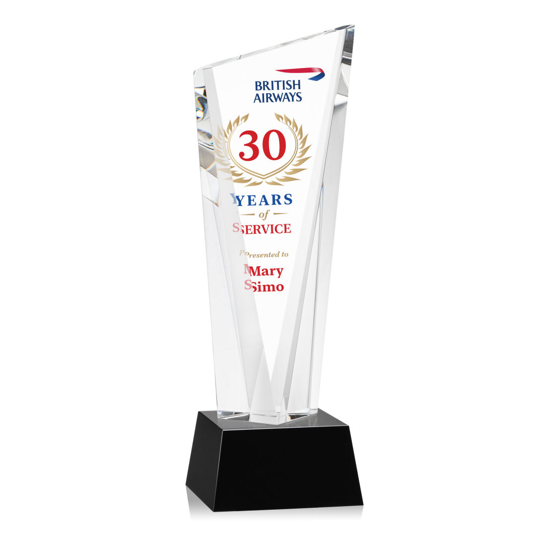 Plymouth VividPrint™ Award on Robson Base - Black 13