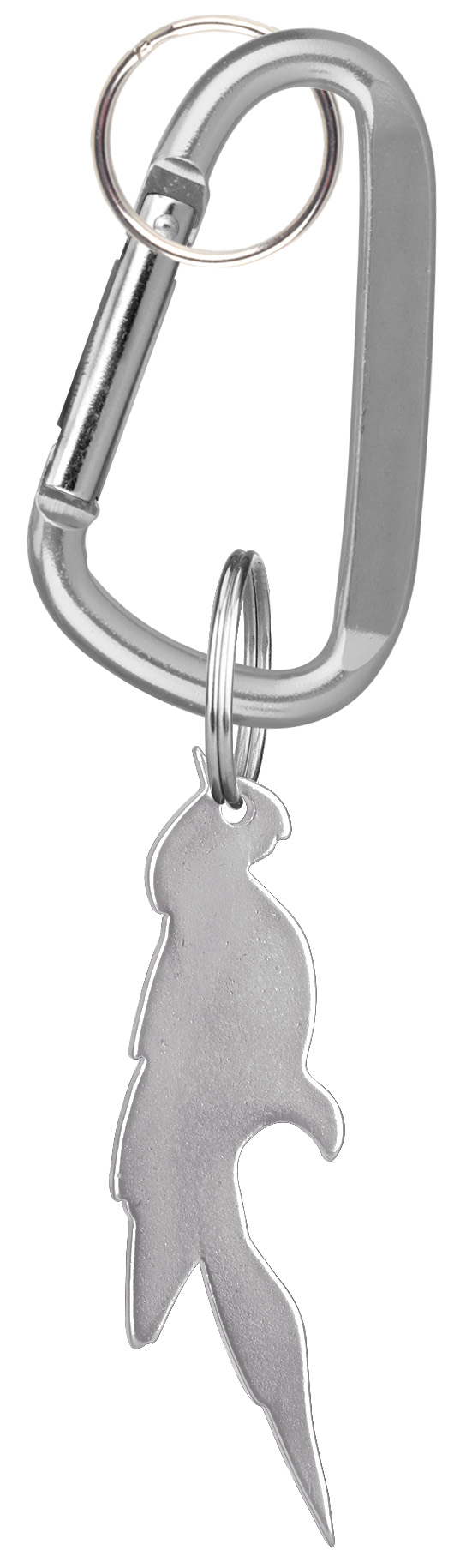 Parrot Shaped Bottle Opener Key Holder and Carabiner 4