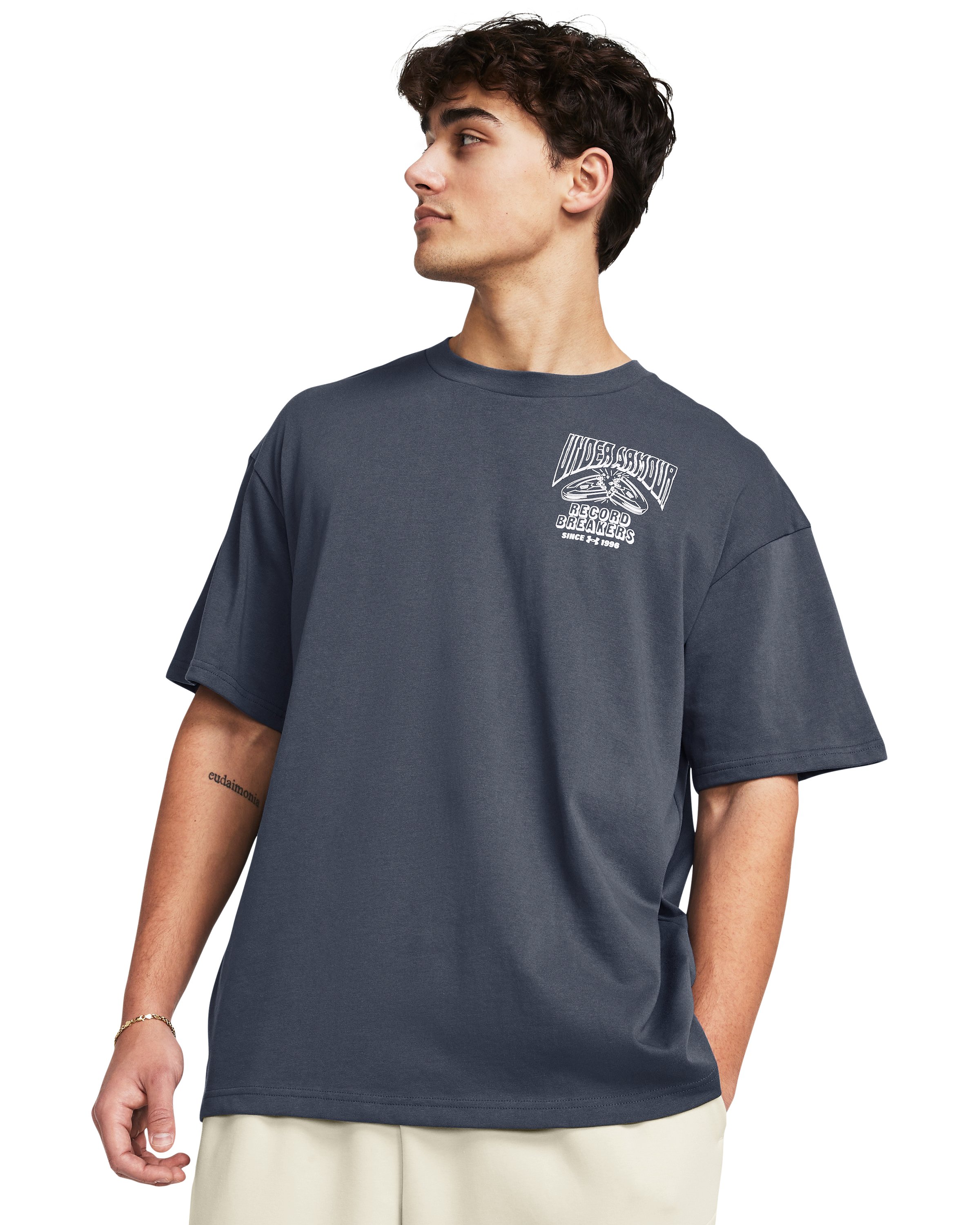 UA Heavyweight Record Breakers Men's Short Sleeve 2