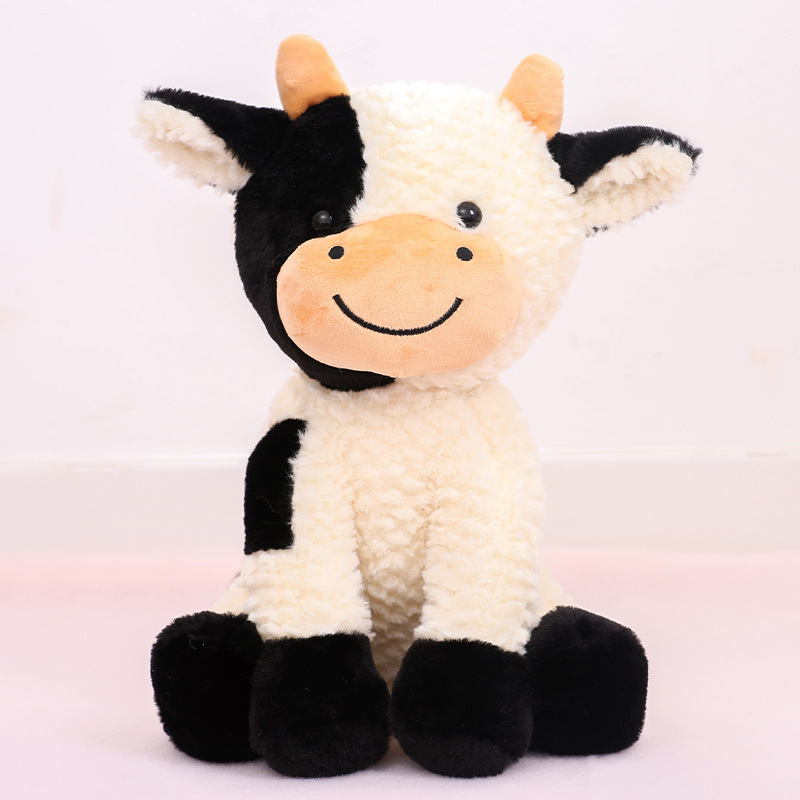 9 inches Cow Stuffed Animal Soft Plush 10