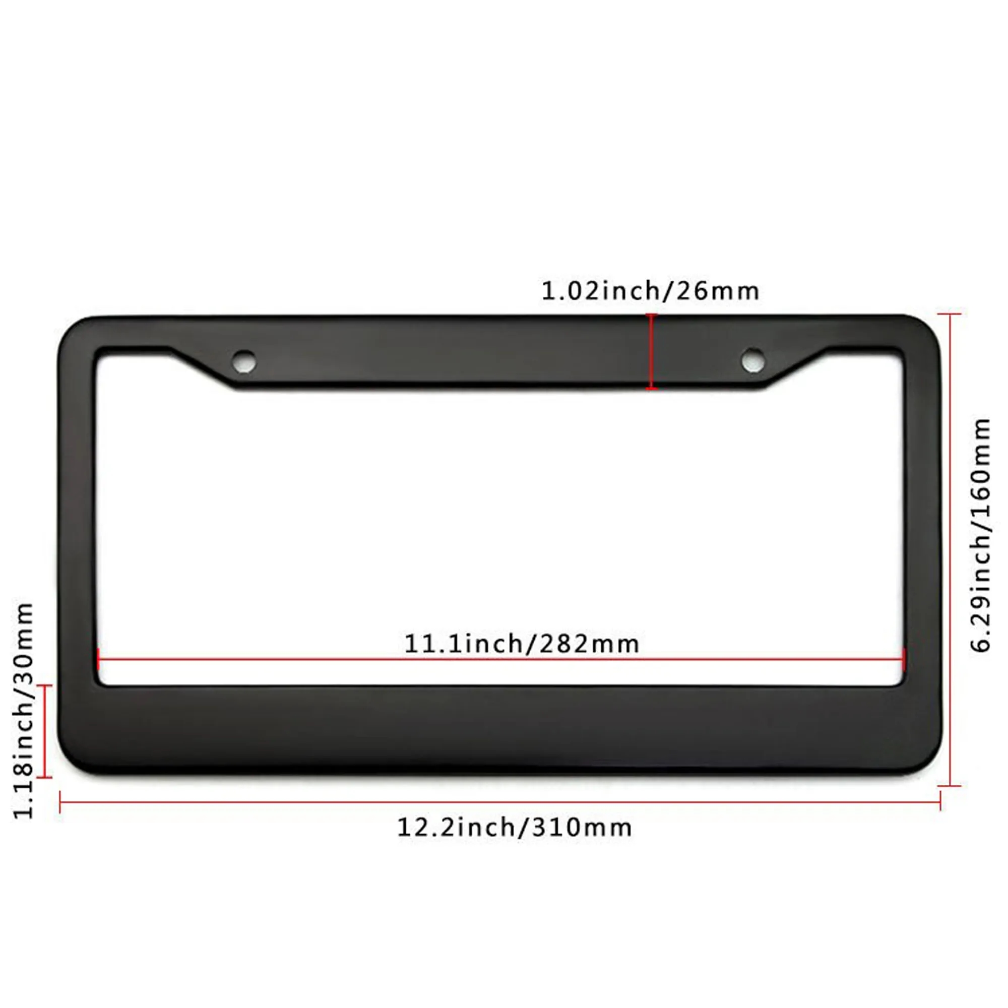 Automobile License Plate Frame MOQ100 8