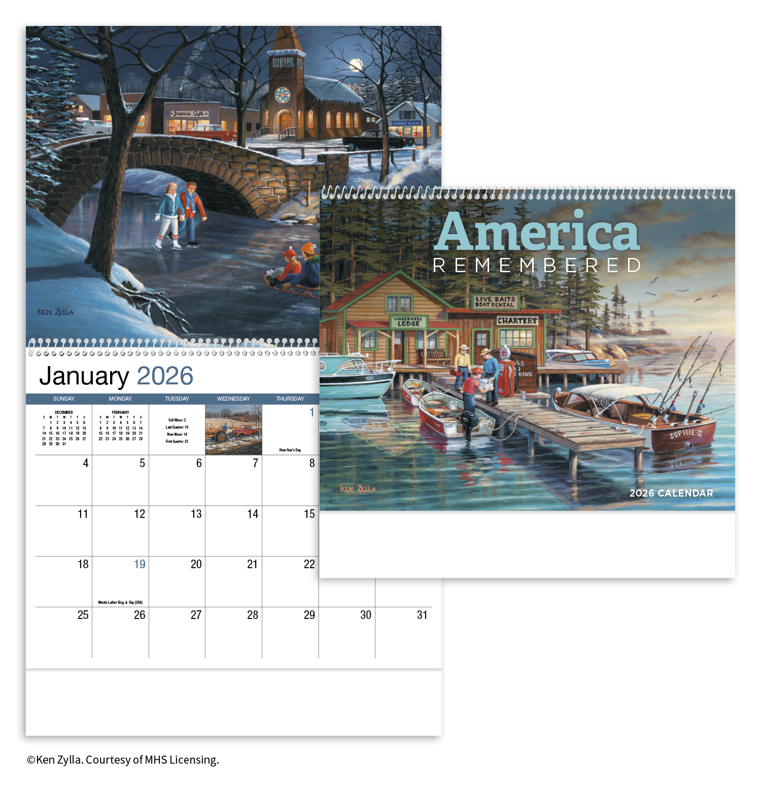 HotLine® Products America Remembered Appointment Calendar - Spiral 16