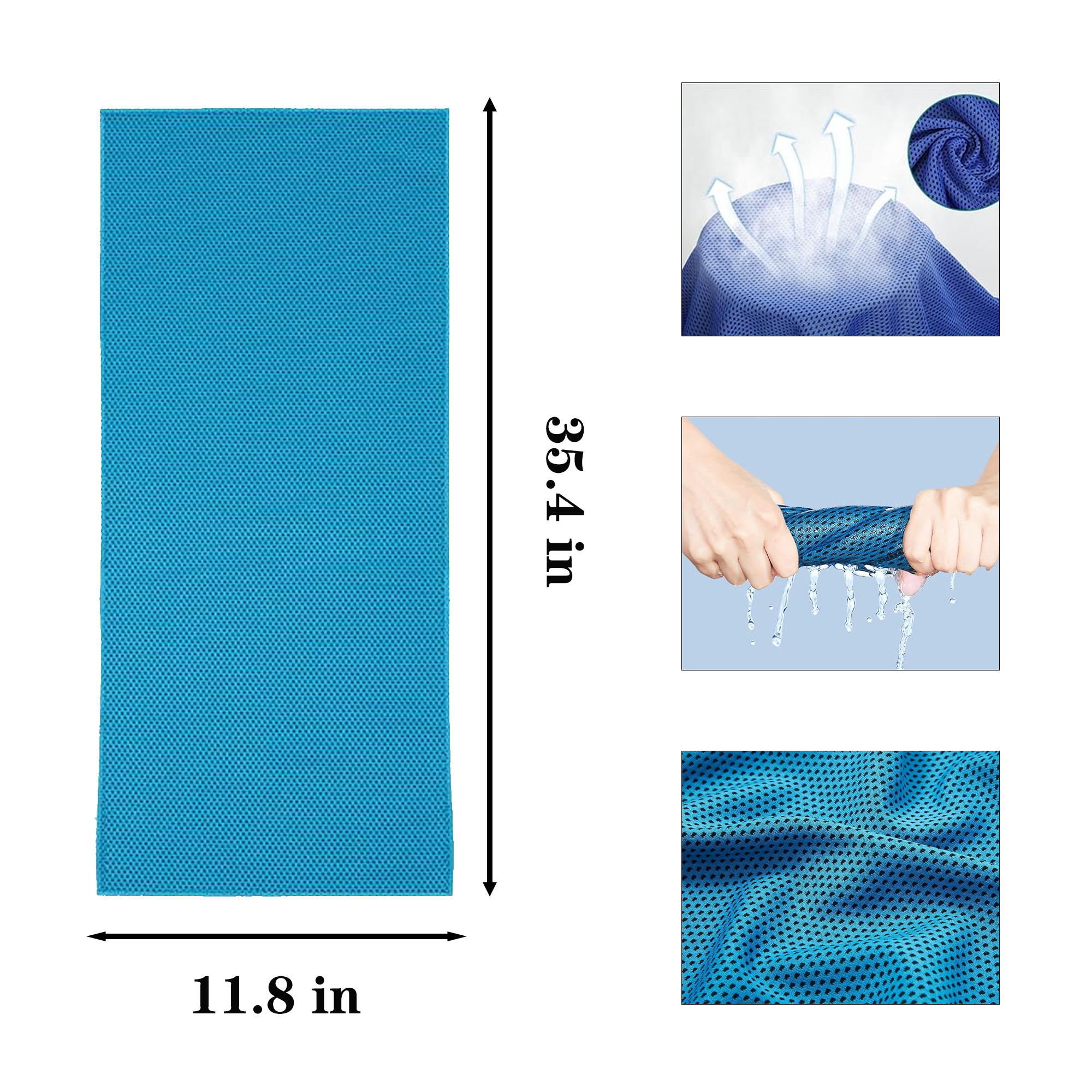 Colorful Polyester Cooling Towel 3
