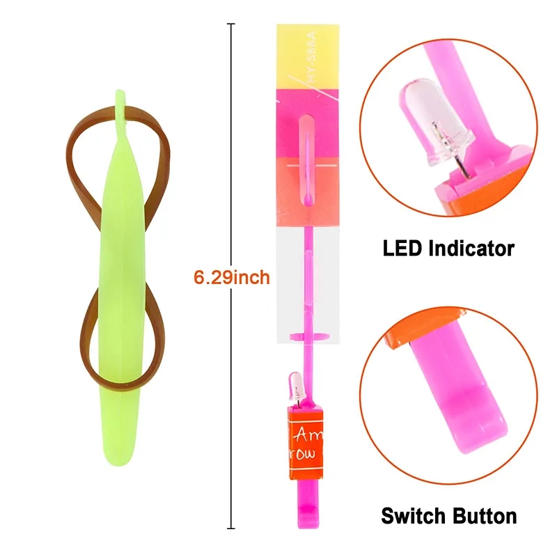 Slingshot Flying Toys with Led Lights 4