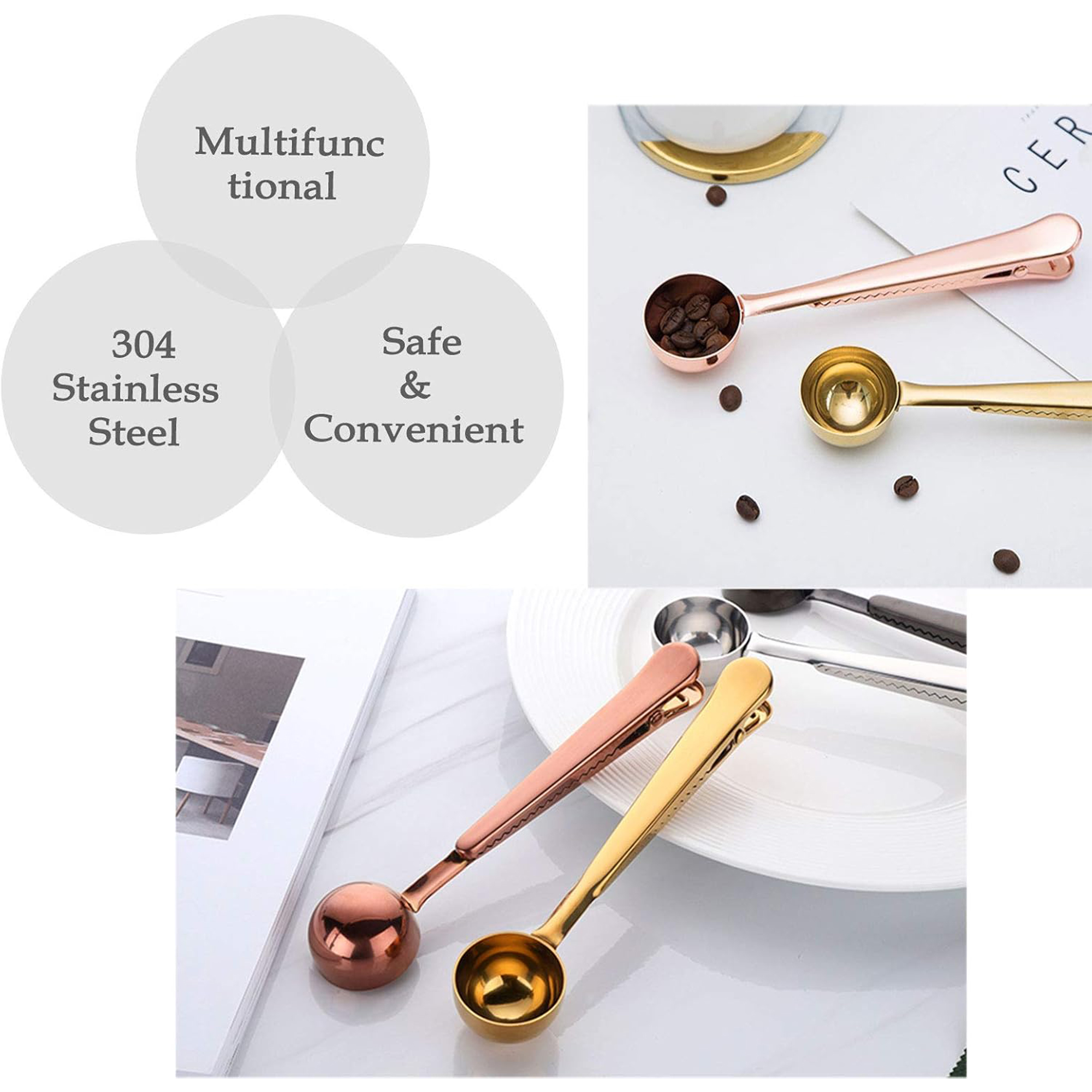MOQ 100pcs Stainless Steel Coffee Pro 7