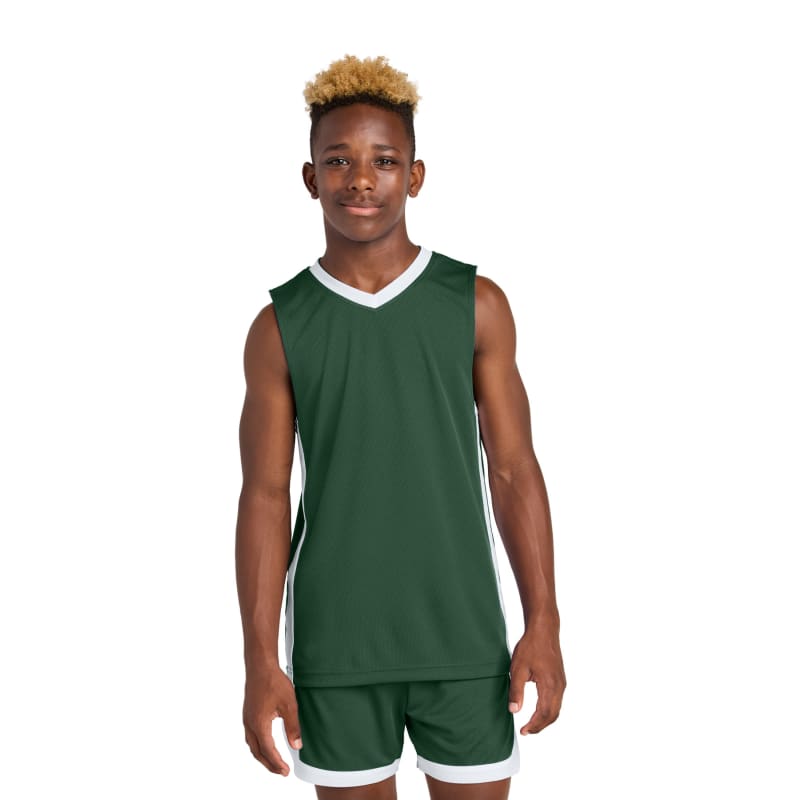 Sport-Tek Youth Rival Basketball Rev Jersey 26