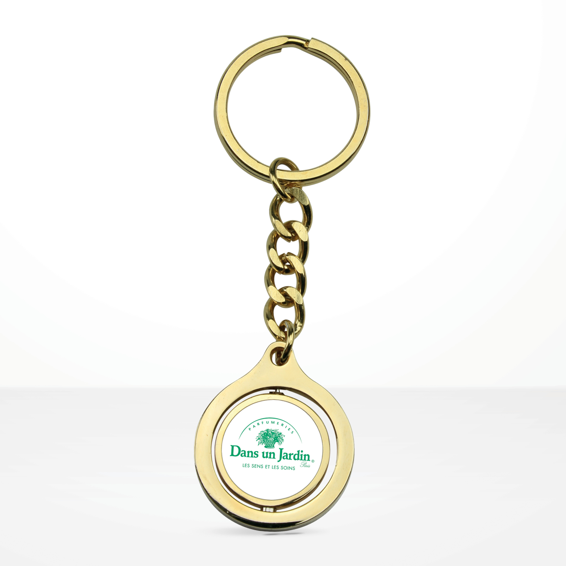 Stock Circle Dynamic Keychain (5-Day Production) 1