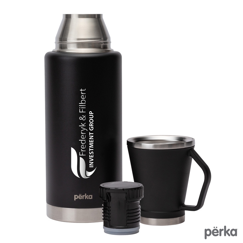 Perka® Rover 51 oz. Double Wall, Stainless Steel Growler w/ Cup 21