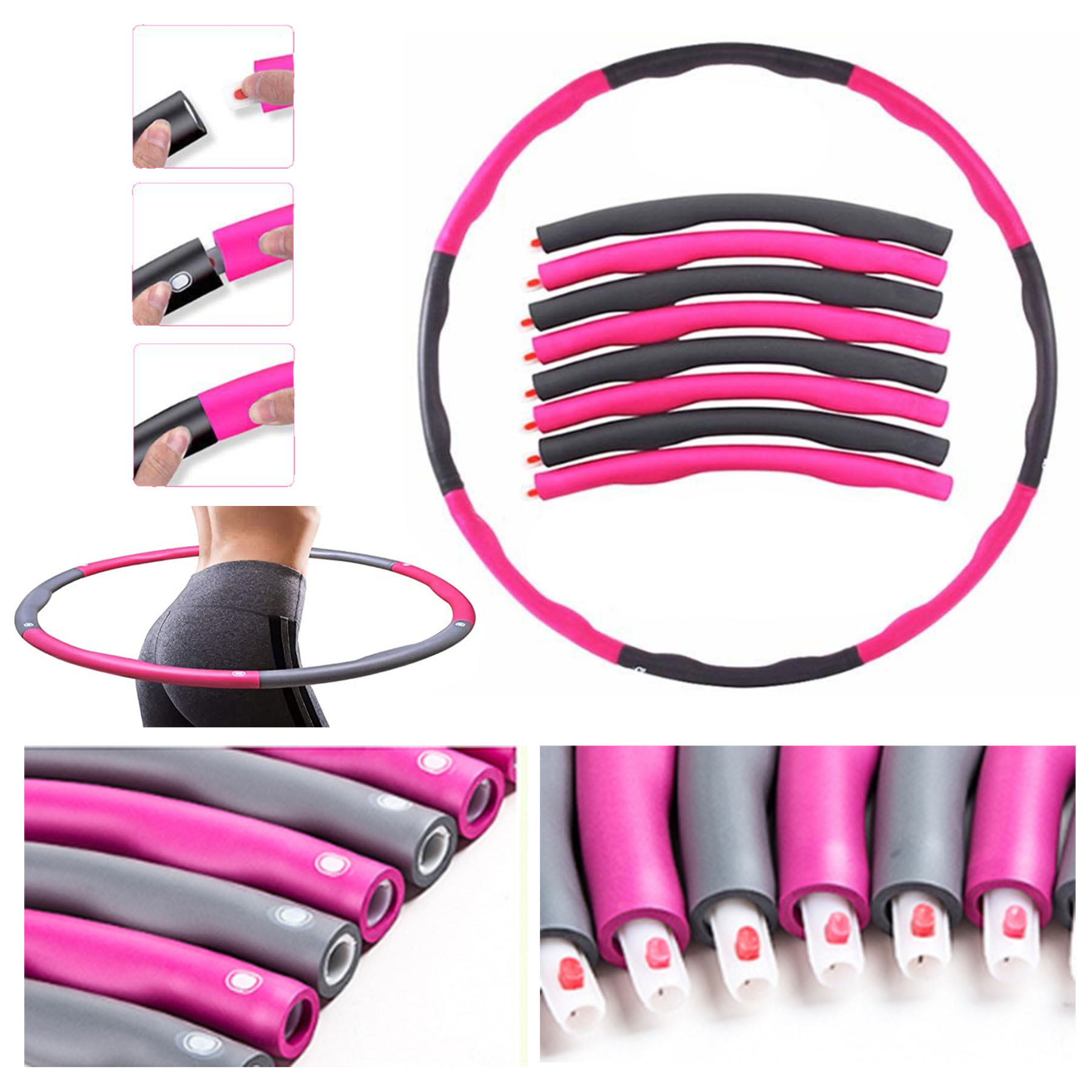Removable Foam Hula Hoop 2