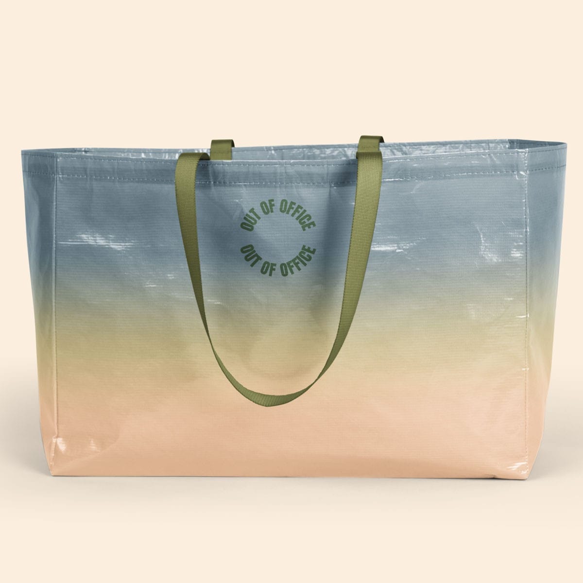 BABS OVERSIZED TOTE - LAMINATED NON-WOVEN RPET