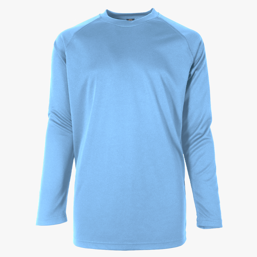 #E237Y / Basic Training Youth L/S Crew Neck Reglan Tee 12