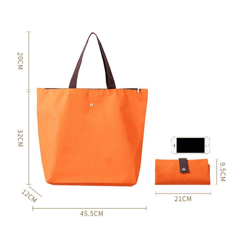 600D Oxford Cloth Foldable Waterproof Shopping Bag Tote Bag 1