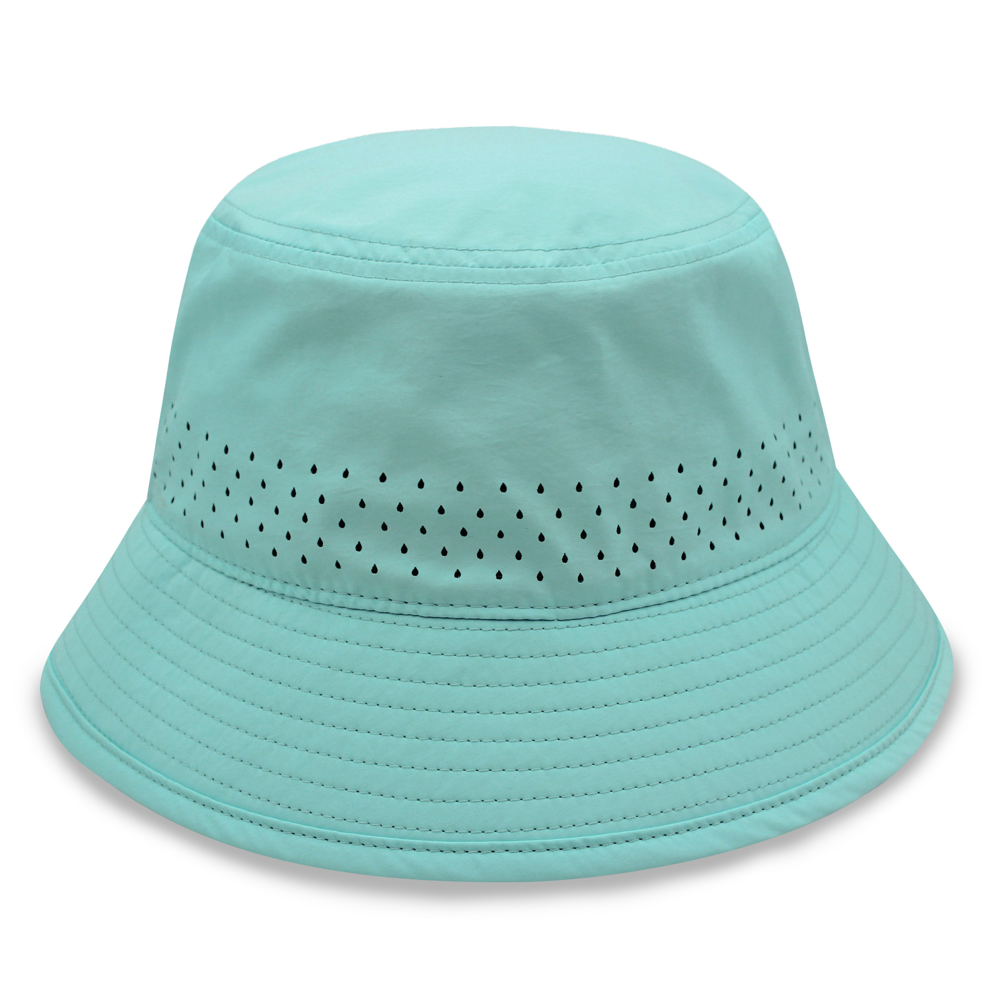 Performance Bucket Hat w/Laser Cut Mesh