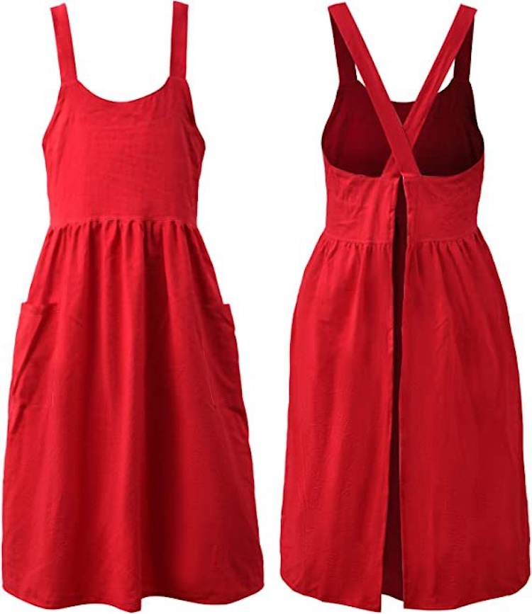Cross Back Work Apron 5