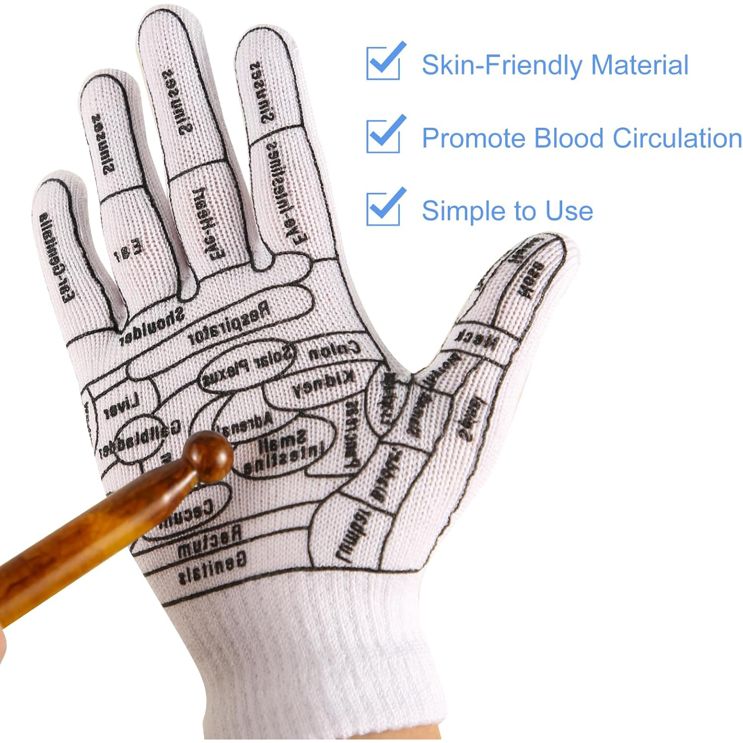 Acupoint Therapy Massage Gloves 3