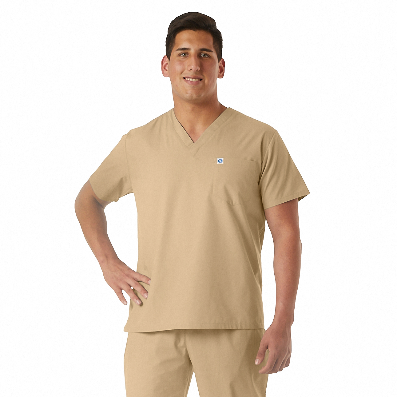 UltraSoft Unisex V-Neck 1-Pocket Scrub Top 22